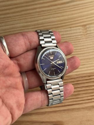 Reloj Seiko 5 Automático Azul