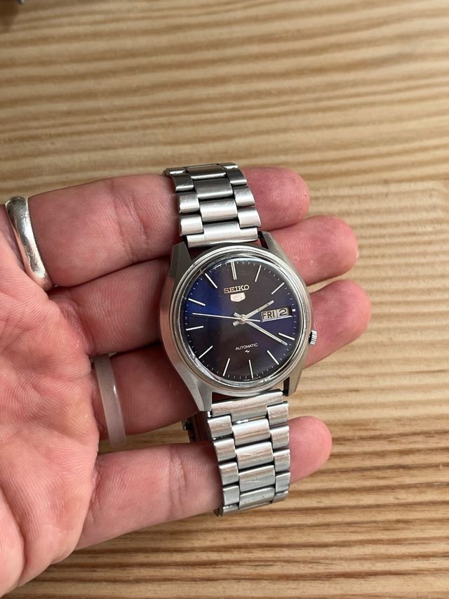 Reloj Seiko 5 Automático Azul