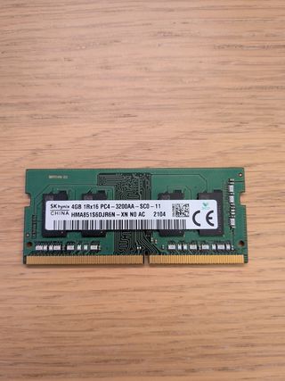 Memoria RAM 4GB DDR4 3200MHz