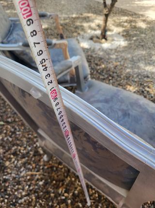 2 Sillones Vintage Tapizados Tela y Madera.