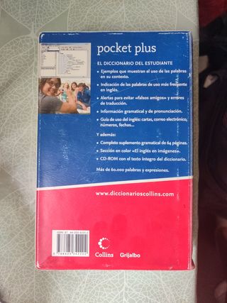 Collins Pocket Plus. Español-Inglés: Más de 60.