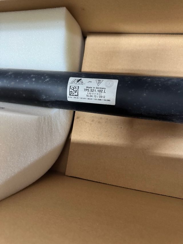 Cardan Trasero Cayenne Turbo 2016 / Touareg