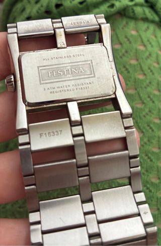 Reloj Festina Mujer Plata y Blanco