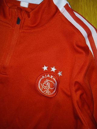 Chaqueta deportiva Adidas Ajax roja