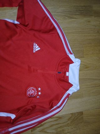 Chaqueta deportiva Adidas Ajax roja