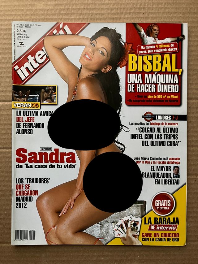 Revista INTERVIU Num 1525 SANDRA DE LA CASA