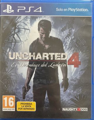 Uncharted 4: El Desenlace del Ladrón PS4