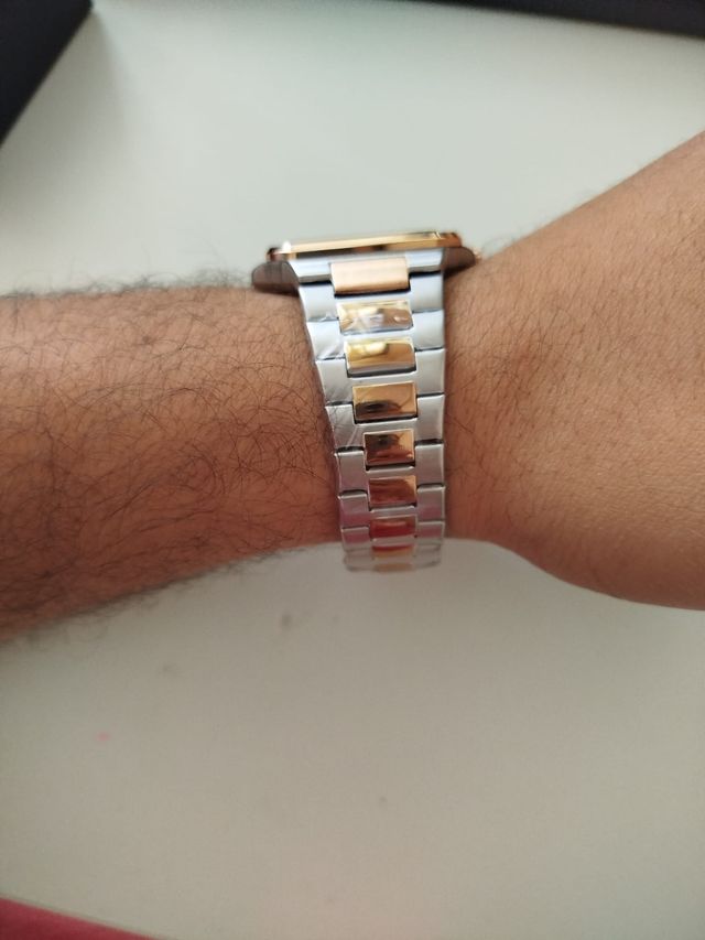 Reloj Cubitus Rose Gold & Plata Hombre