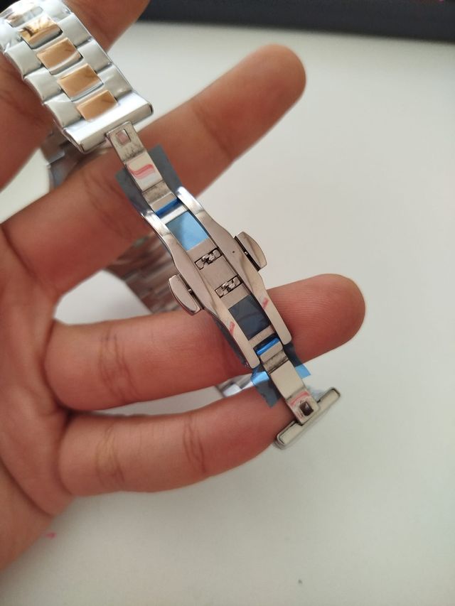 Reloj Cubitus Rose Gold & Plata Hombre