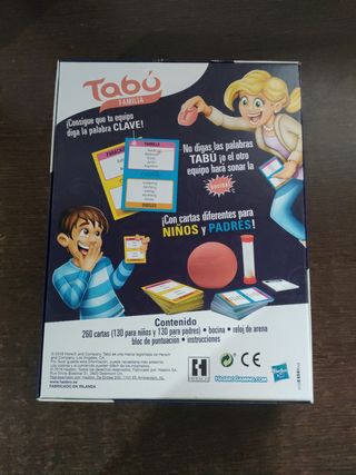 Tabú Familia Juego de Mesa Hasbro