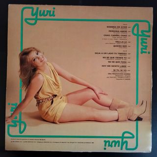 LP 1984 DISCO Yuri Ni túni nadie Vinilo como nuevo