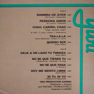 LP 1984 DISCO Yuri Ni túni nadie Vinilo como nuevo