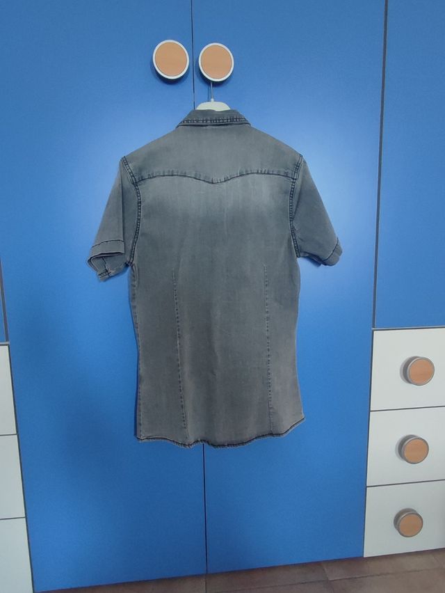 Set 2 camicie di jeans a maniche corte