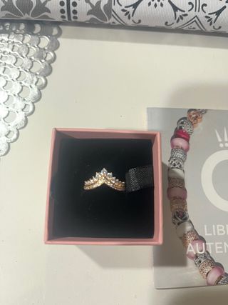Anillo Pandora Tiara Brillante Talla 54