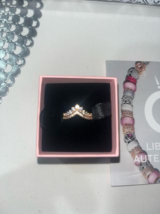 Anillo Pandora Tiara Brillante Talla 54