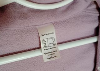 Chaqueta Quechua 3 en 1 Forro Polar Desmontable