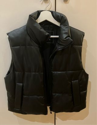 Chaleco negro Zara NUEVO