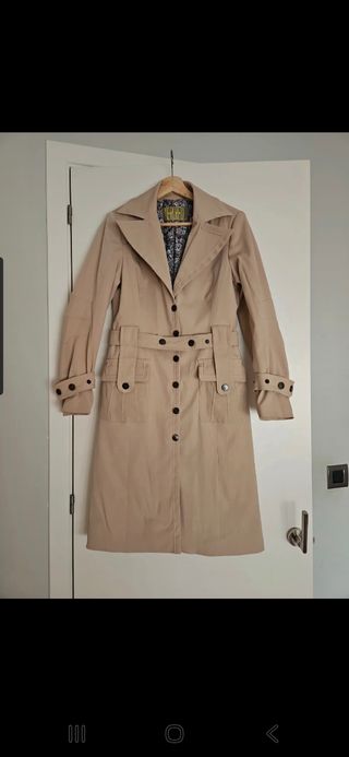 Gabardina Mercredi Beige Talla M