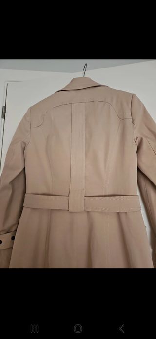 Gabardina Mercredi Beige Talla M