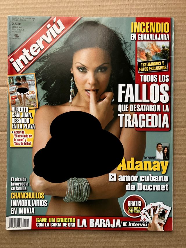 Revista INTERVIU Numero 1526 ADANAY AMOR DUCRUET