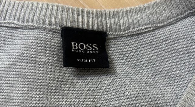 Jersey Hugo Boss Gris Talla L