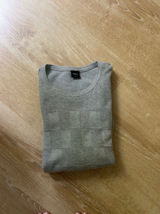 Jersey Hugo Boss Gris Talla L