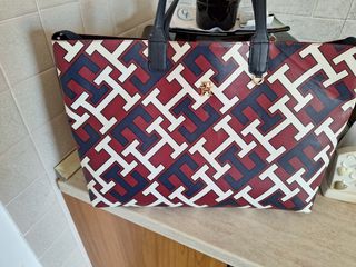 Borsa Tommy Hilfiger fantasia monogram