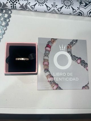 Anillo Pandora Oro y Plata