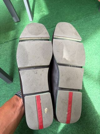 Mocasines Prada Marrones Hombre