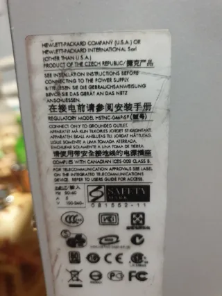 2 Mini PC's eMachines, más un hp compaq.