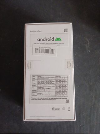 OPPO A54s 128GB nuovo non aperto