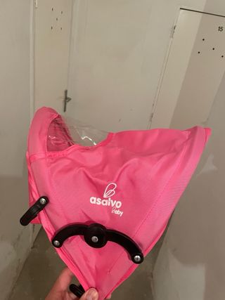 Silla de paseo plegable tipo paraguas