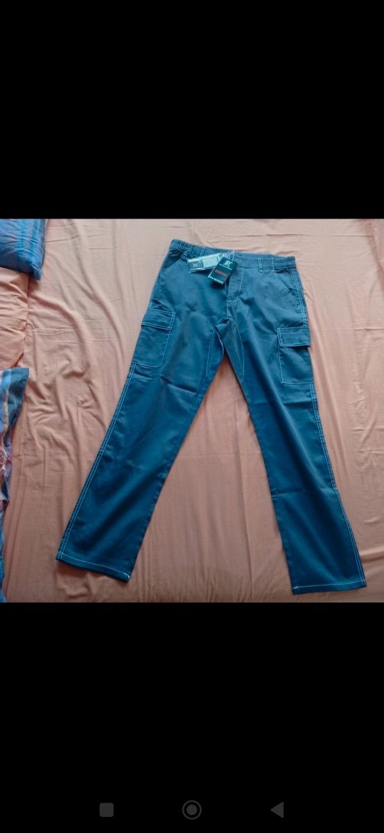 Pantaloni da lavoro estivi blu