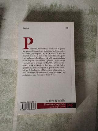 La gran temporada - Fernando Quiñones