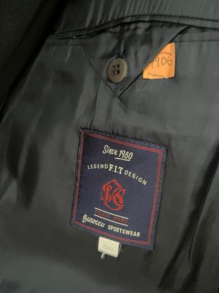 Traje de hombre azul oscuro XL