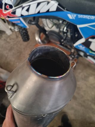 Escape titanio 4 tiempos