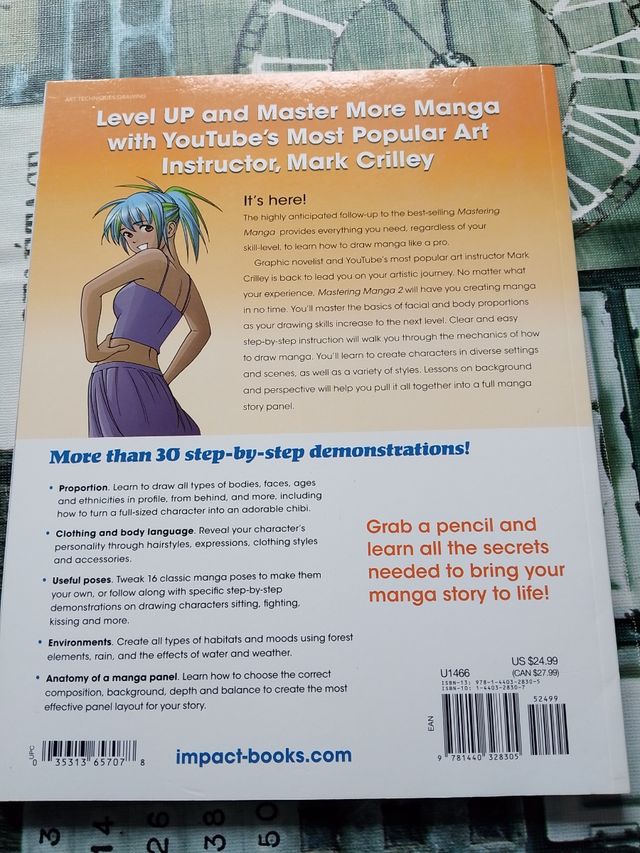 Mastering Manga 2: Level Up with Mark Crilley