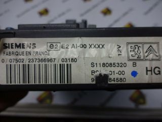 BSI Caja de fusibles Citroën Peugeot S118085320B 9650584580