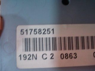 Caja de fusibles Fiat Doblo Stilo 51758251 0051758251 MAGNETI MARELLI