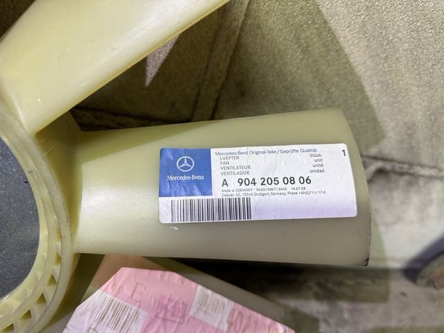 Ventilador Motor Mercedes A 906 205 08 06