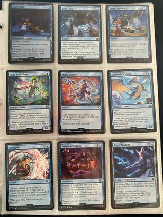Cartas Magic The Gathering Final Fantasy Azules