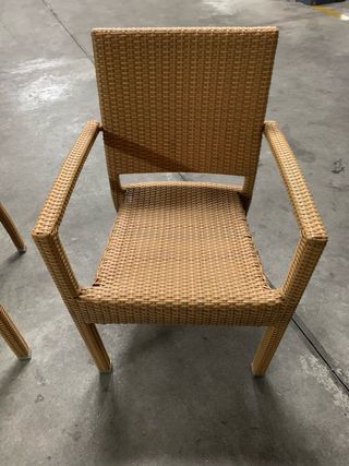 Pareja Sillones Rattan Plastificado