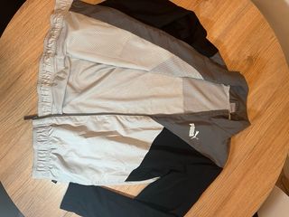 Chándal Puma Negro Gris Blanco
