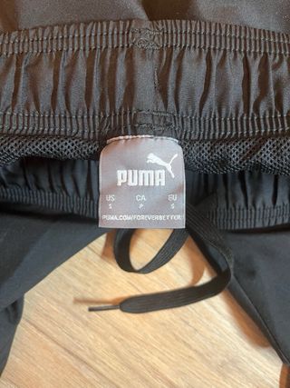 Chándal Puma Negro Gris Blanco