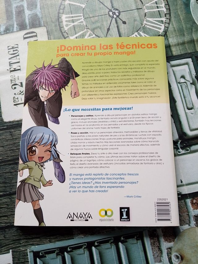 Dominar el Manga 3 A tope con Mark Crilley