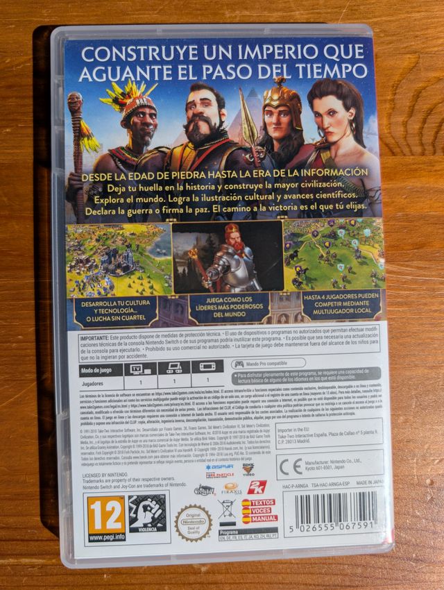 Civilization VI Nintendo Switch