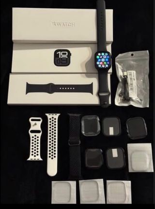 Apple Watch Series 10 46mm Negro/Blanco
