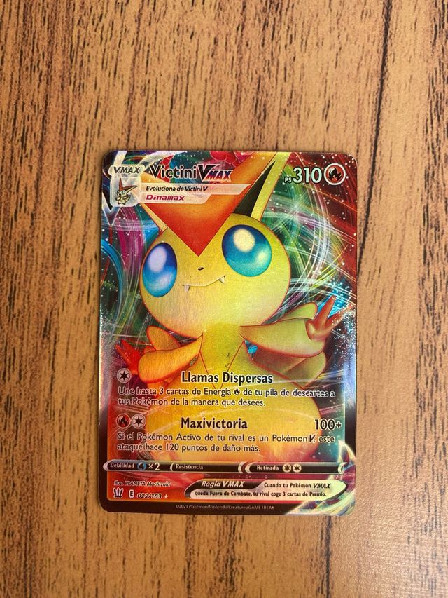Carta Pokémon Victini VMAX 310 HP