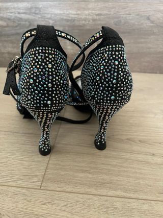 Syrads Zapatos Baile Latino Pedrería Talla 40