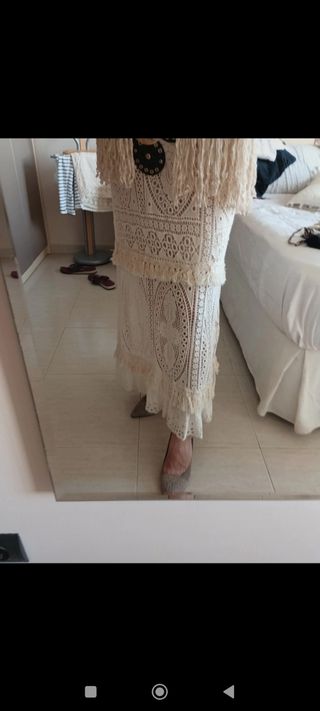 Vestido largo ibicenco